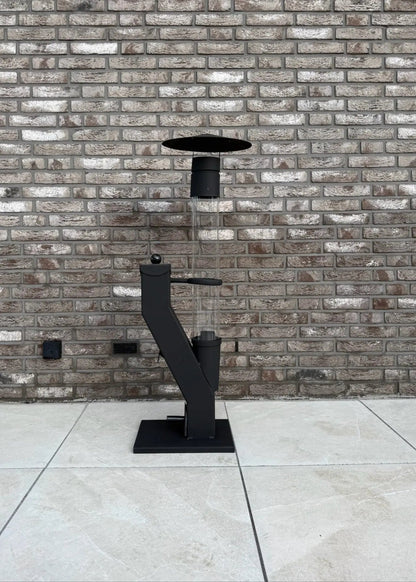 Inferno Compact – Kleiner Outdoor-Pelletofen für den Balkon