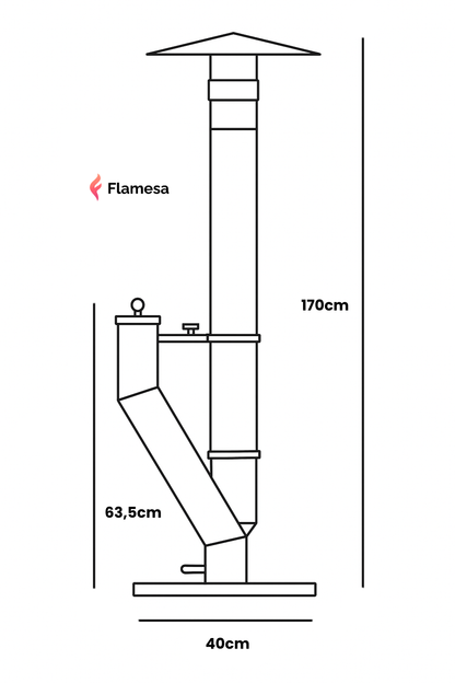 Inferno Prime – Luxus Outdoor-Pelletofen